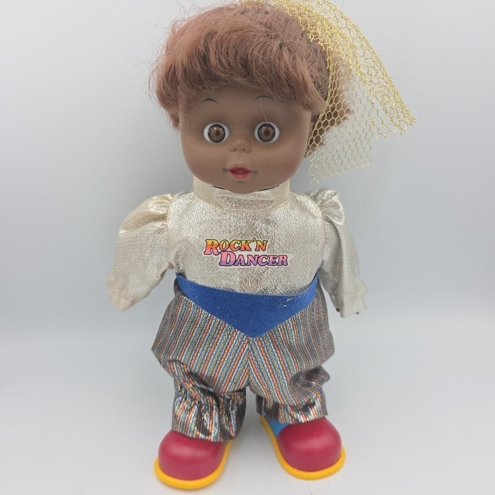 Vintage 1986 Rock 'N Dancer 12" Doll Hip Yiok International RARE! HTF!